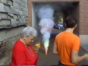 Ein Feuerwerk